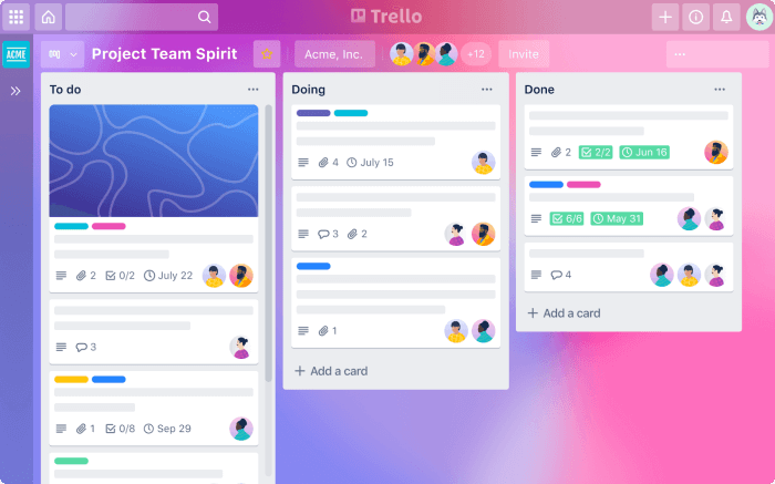 ferramentas de produtividade - Trello