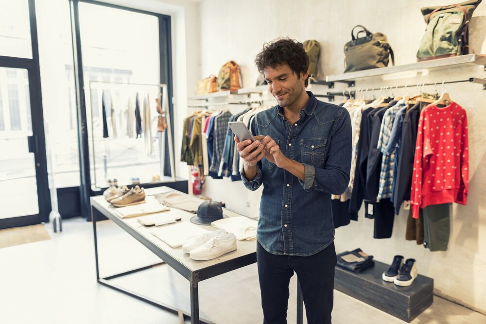 o que é mobile commerce - moda